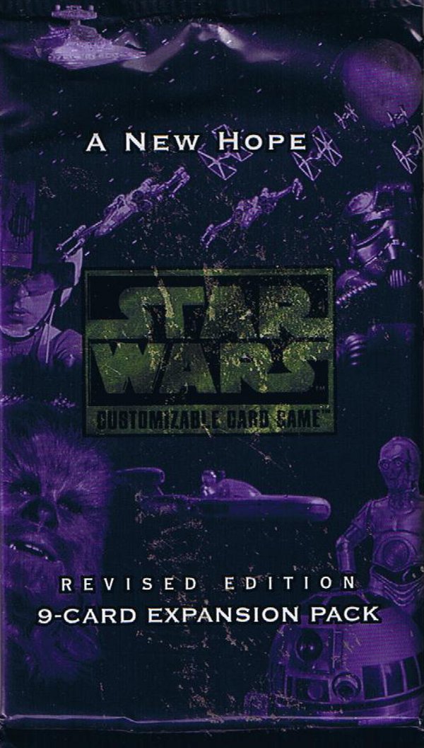 Star Wars CCG A New Hope Revised Edition Booster englisch