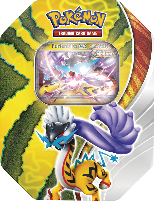 Pokemon Furienblitz-EX Tin Box deutsch