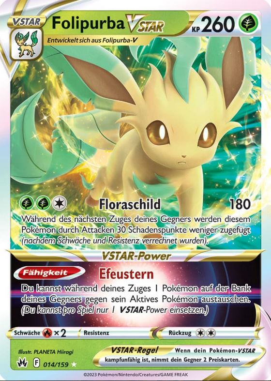 Folipurba-Vstar 014/159 Full Art - Zenit der Könige Deutsch