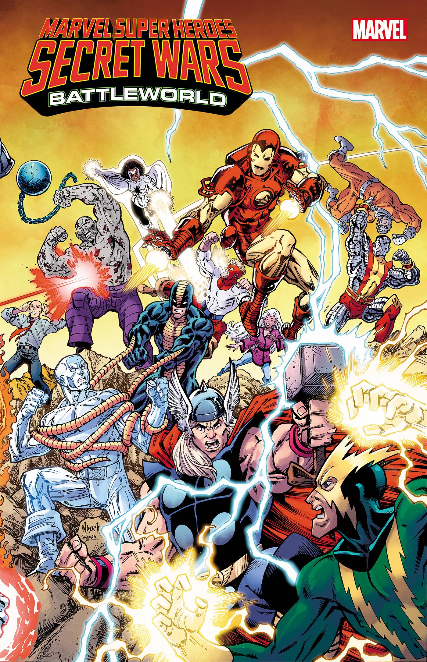 MARVEL SUPER HEROES SECRET WARS BATTLEWORLD #4 TODD NAUCK CONNECT VAR