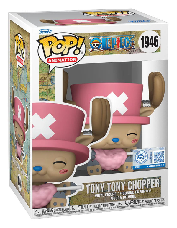 POP! Animation: One Piece Tony Tony Chopper with Cotton Candy - #1946