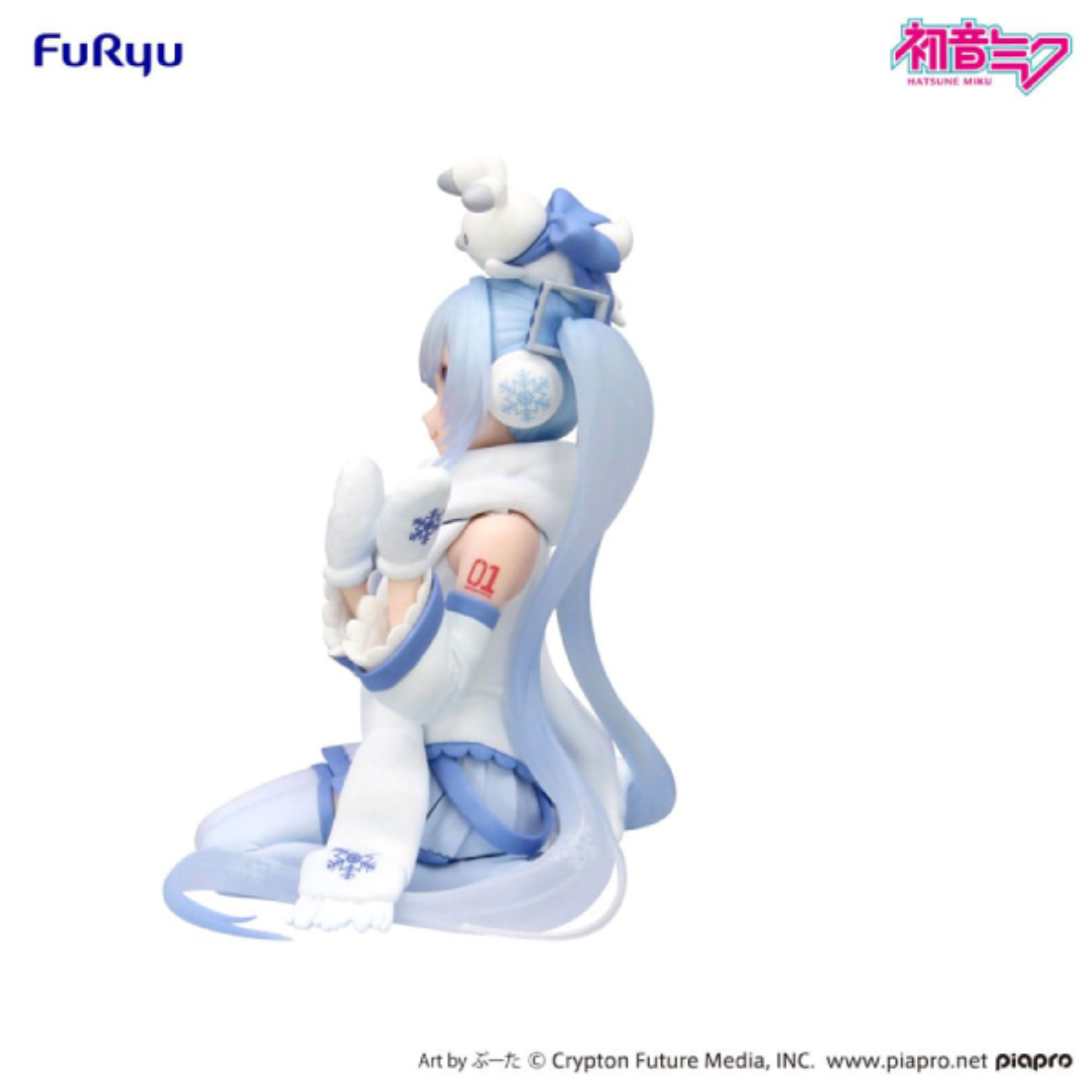 Figur - Hatsune Miku - Noodle Stopper Figure - Snow Miku (Sky Town 10th Ver.)