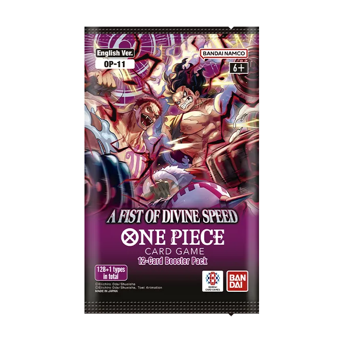 One Piece CG OP11 A Fist of Divinve Speed Booster englisch
