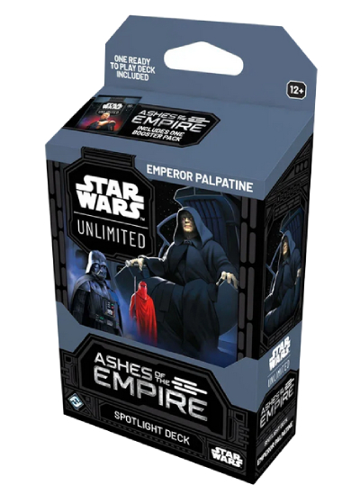 Star Wars: Unlimited - Ashes of the Empire Spotlight Deck - Imperator Palpatine englisch