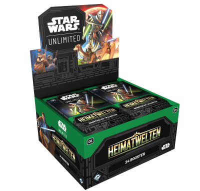 Star Wars: Unlimited - Heimatwelten Booster Display deutsch