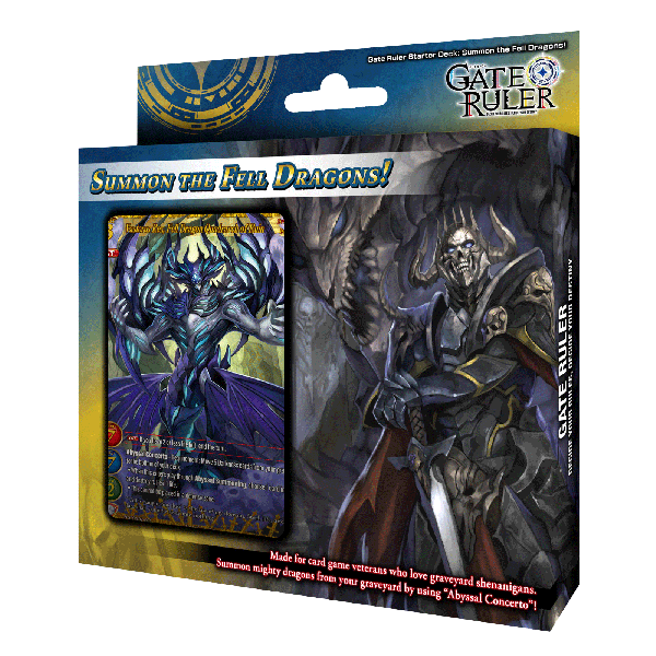 Gate Ruler Trading Card Game - Summon Fell Dragons Starter Deck englisch