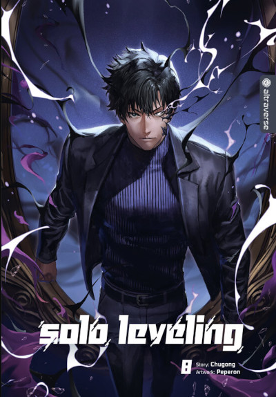 Solo Leveling Roman Taschenbuchausgabe 08 mit Schuber