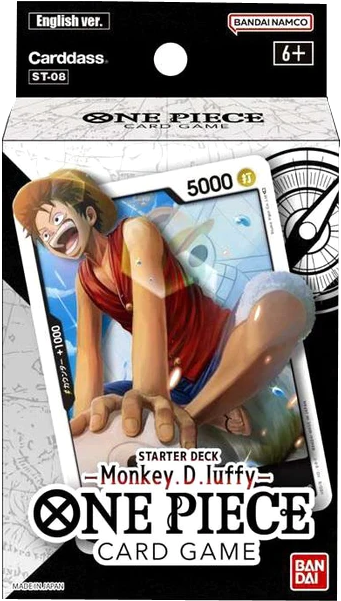 One Piece CG Monkey D. Luffy Starter Deck ST08 englisch