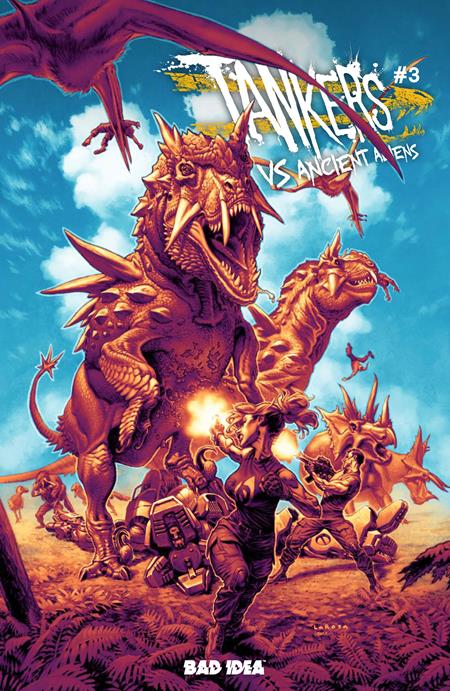 TANKERS VS ANCIENT ALIENS #3 (OF 5) CVR B LEWIS LAROSA VAR