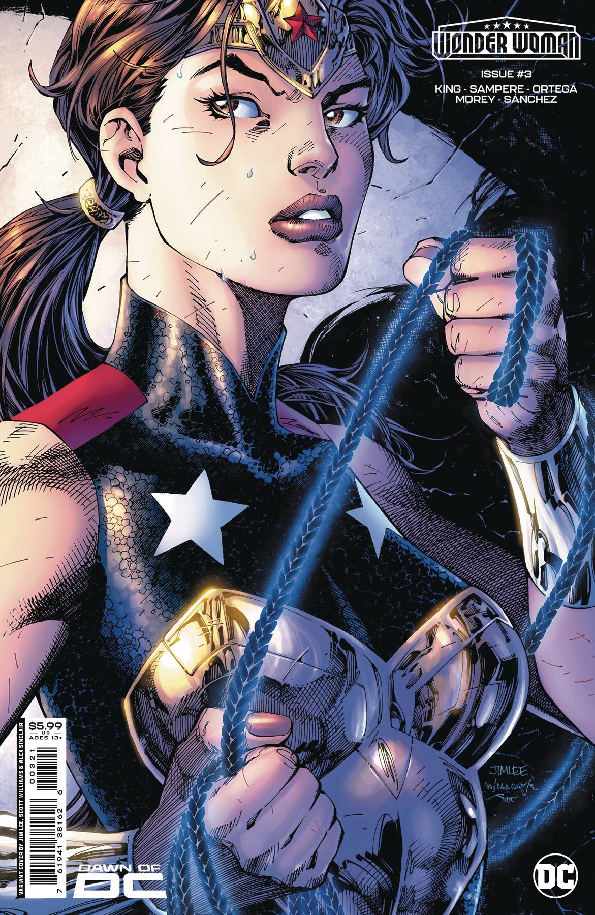 WONDER WOMAN (2023) #3 CVR B JIM LEE CSV