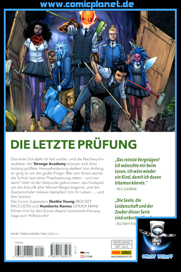 Strange Academy: Abschlussprüfung