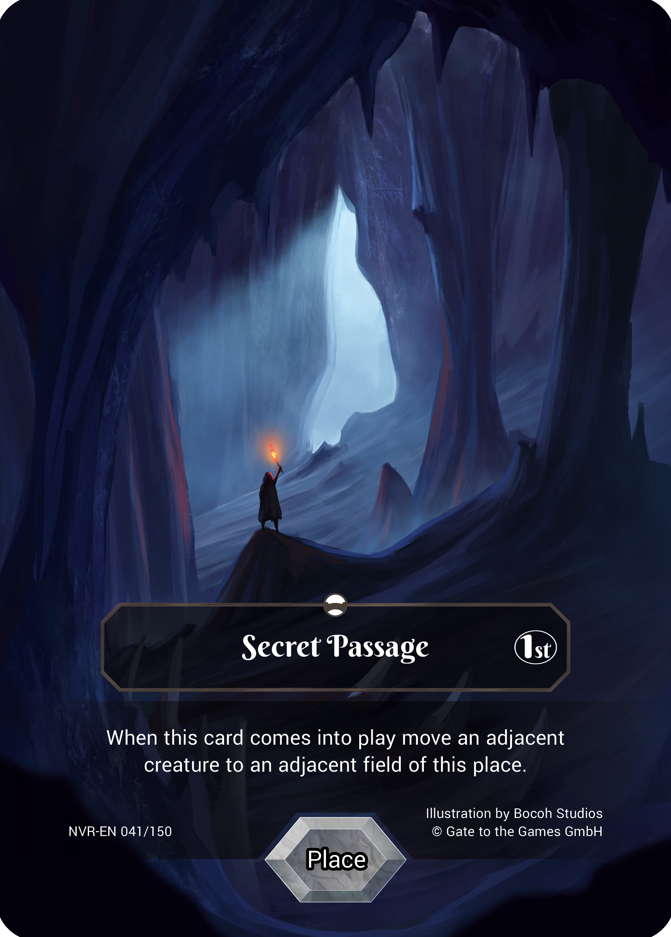 Secret Passage 041/150 Common  - Alpha 1. Edition EN