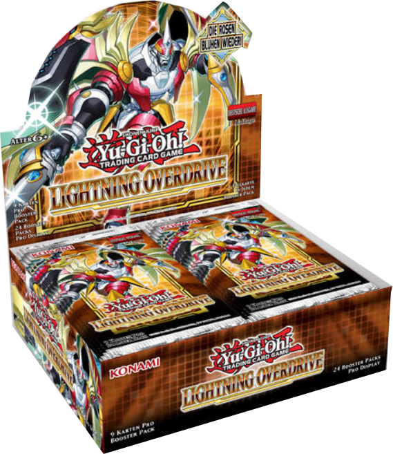 Yu-Gi-Oh! Lightning Overdrive Booster Display deutsch