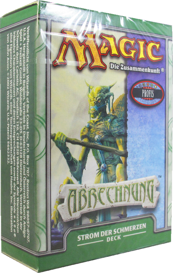 Magic Abrechnung - Strom Der Schmerzen Deck Deutsch