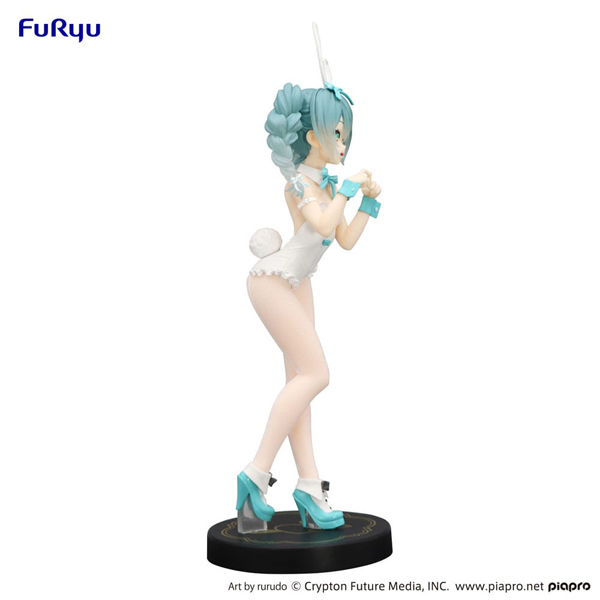 Figur - Hatsune Miku - BiCute Bunnies Figure - Rurudo (White Ver.)