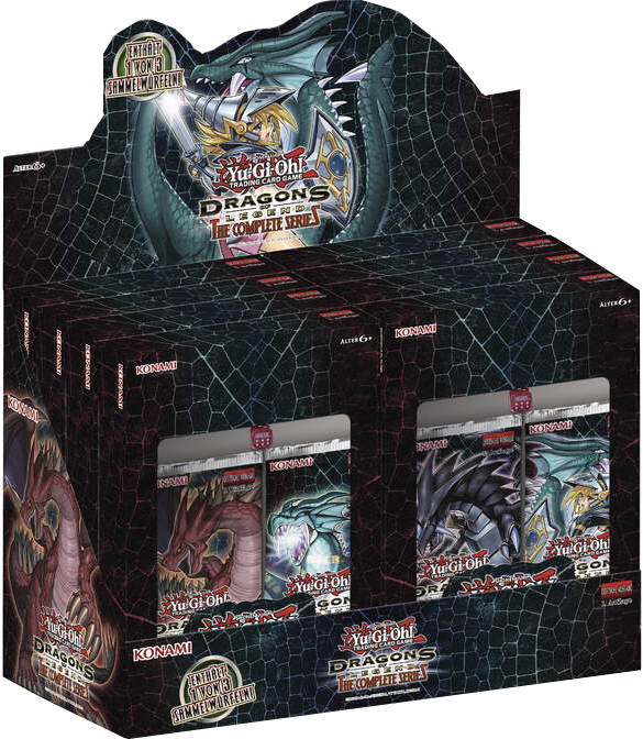 Yu-Gi-Oh! Dragons of Legend Complete Series Display deutsch