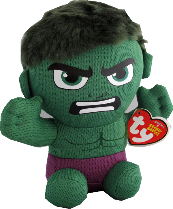 Beanie Babies Marvel Collection Hulk