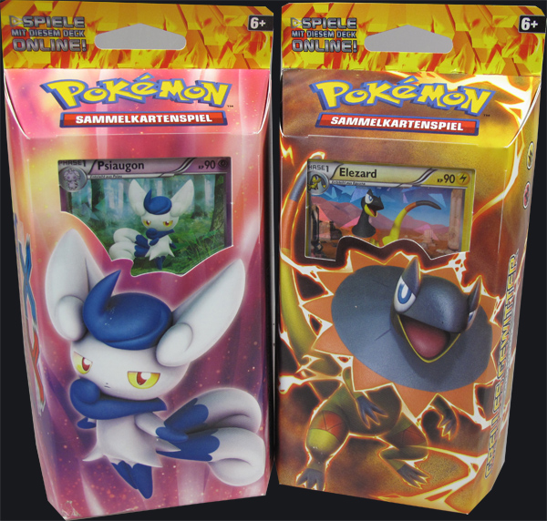Pokemon XY Flammenmeer Themendeck Set