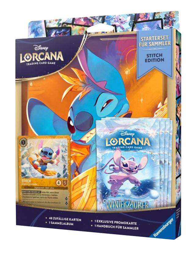 Disney Lorcana - Starterset für Sammler - Stitch deutsch