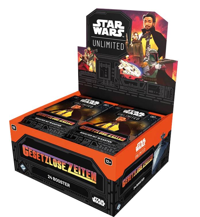 Star Wars: Unlimited - Gesetzlose Zeiten Booster Display deutsch
