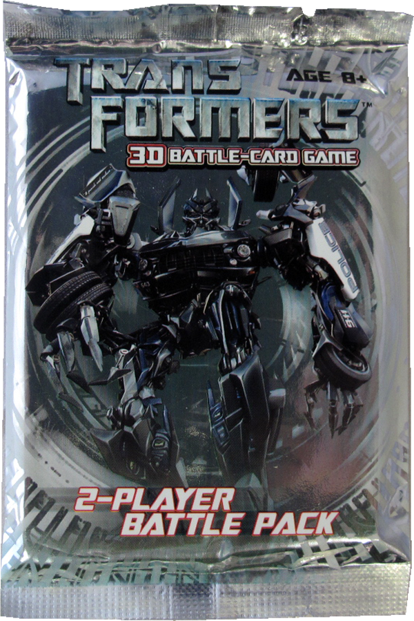Transformers 3D Battle-Card Game Two-Player Battle Pack englisch