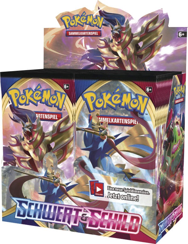 Pokemon Schwert & Schild Booster Display