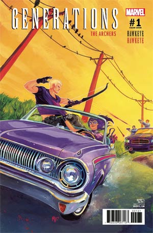 Generations Hawkeye & Hawkeye #1 Cover C Incentive Variant Cover