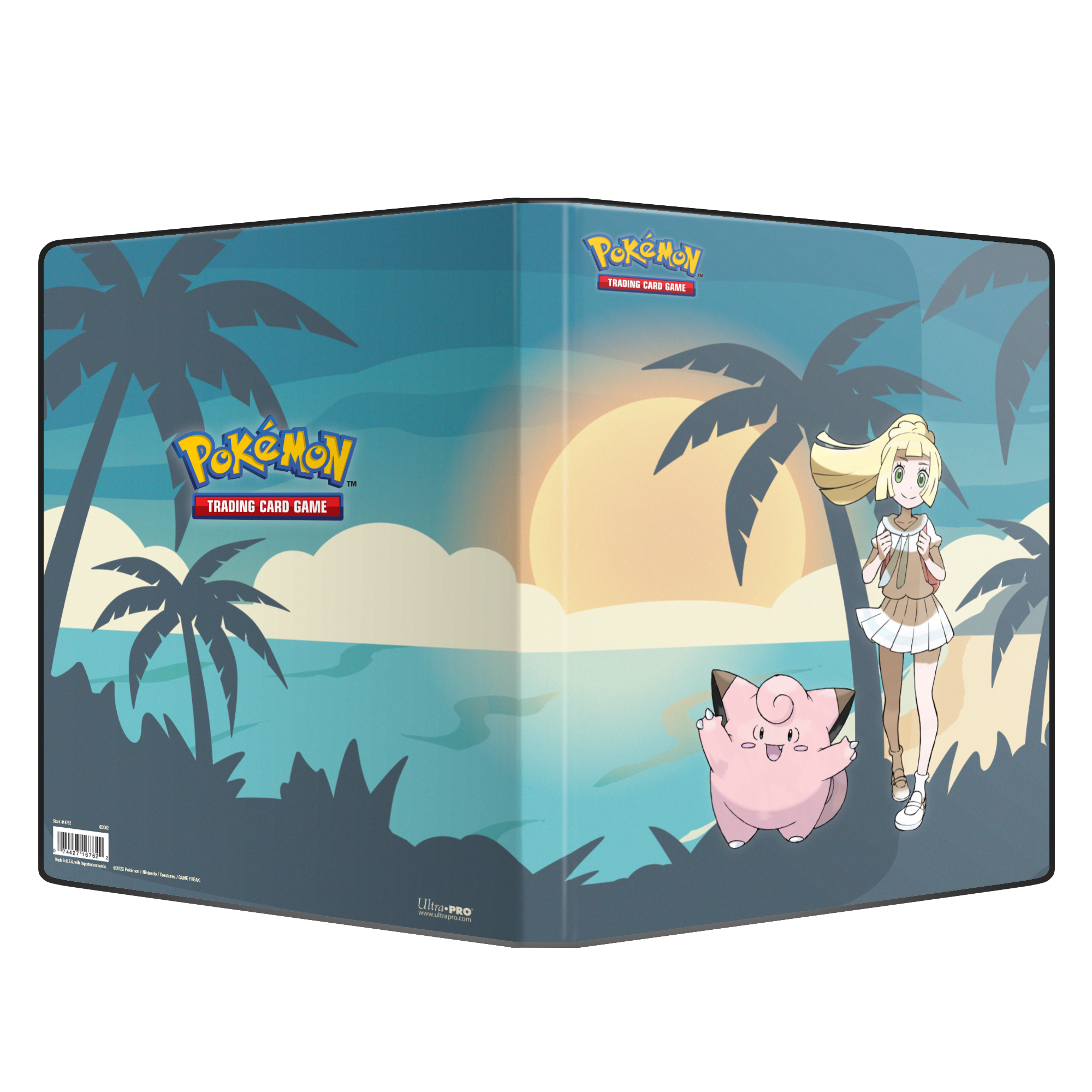 Ultra Pro Pokemon 9-Pocket Portfolio - Lillie und Clefairy