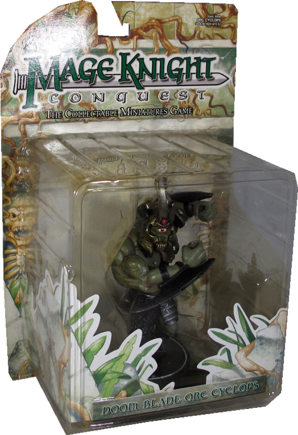 Mage Knight Conquest Doom Blade Orc Cyclops Miniatur