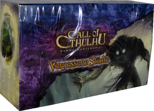 Call of Cthulhu Vergessene Städte Booster Display deutsch