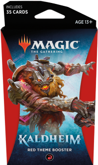 Magic Kaldheim Red Theme Booster englisch