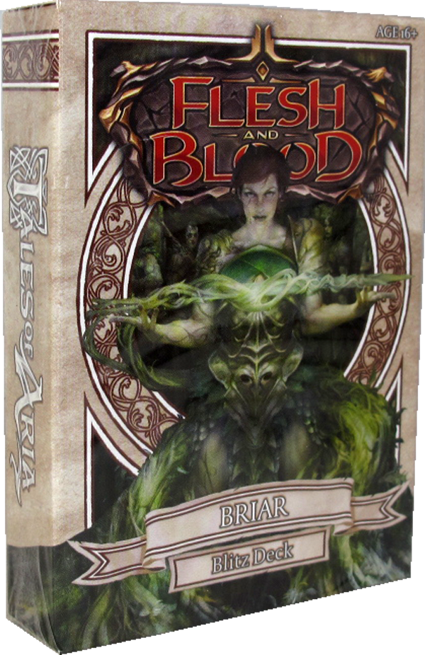 Flesh and Blood Tales of Aria Blitz Deck Briar englisch
