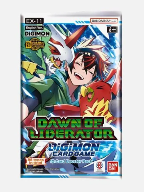 Digimon Card Game Dawn of Liberator EX Booster EX-11 englisch