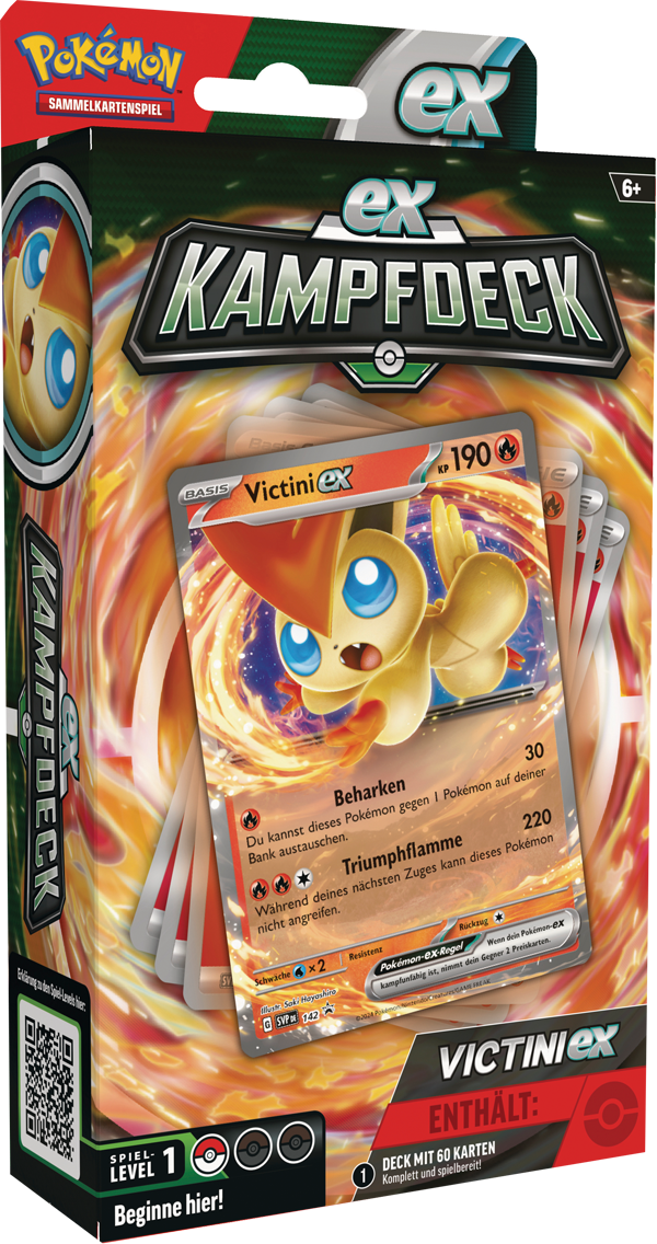 Pokemon Victini EX Kampf Deck deutsch