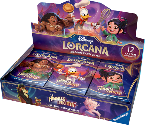 Disney Lorcana Himmels-Leuchten Booster Display deutsch