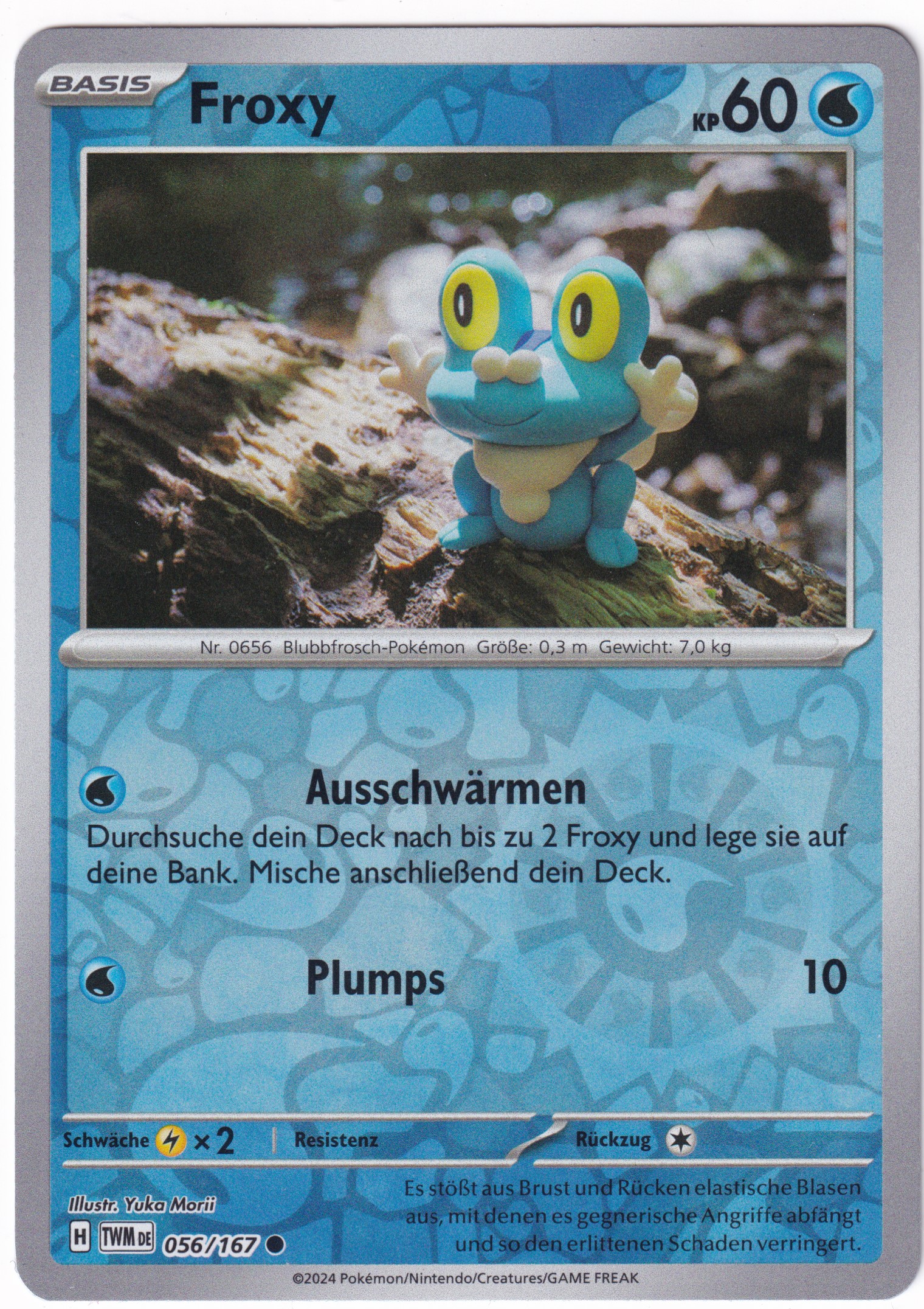 Froxy 056/167 Common Reverse Holo - Karmesin & Purpur - Maskerade im Zwielicht Deutsch