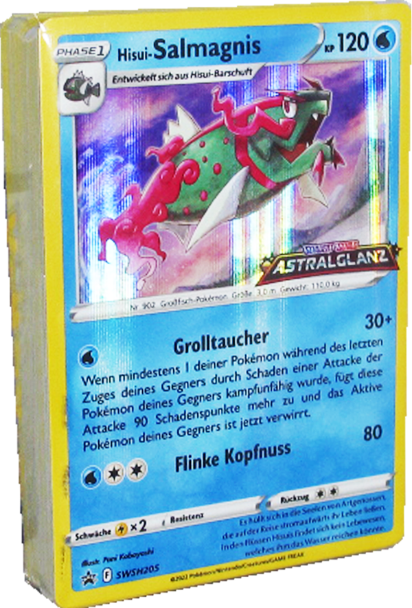 Pokemon Astralglanz B&B Stadion Box - Hisui-Salmagnis Pre-Release Deck