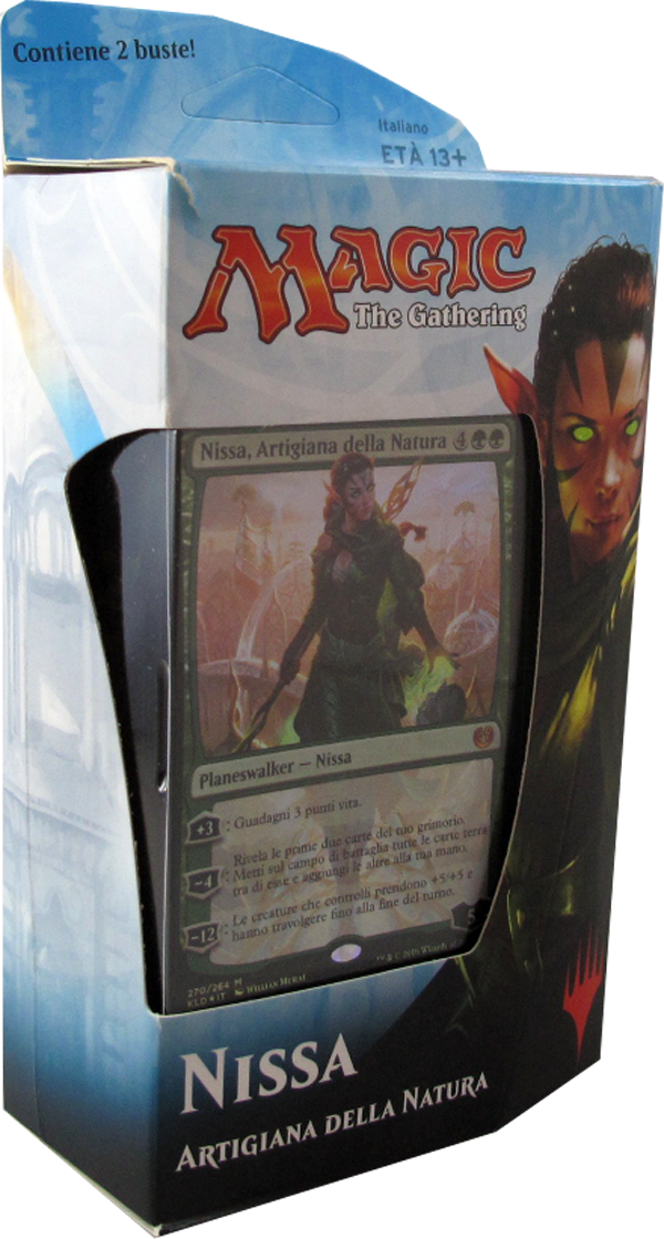 Magic Kaladesh Nissa Planeswalker Deck italienisch