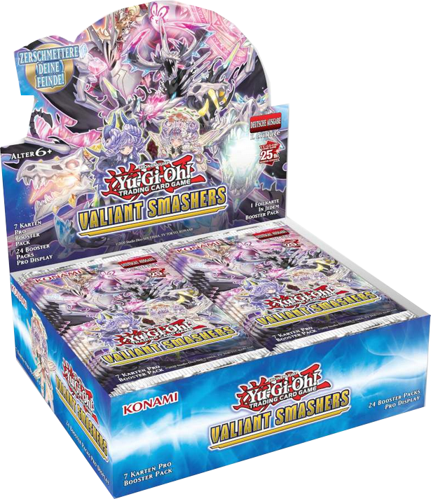 Yu-Gi-Oh! Valiant Smashers Booster Display deutsch