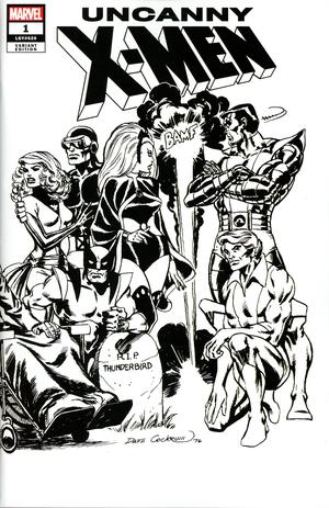 Uncanny X-Men Vol 5 #1 Cover P Incentive Hidden Gem Wraparound Sketch Cover