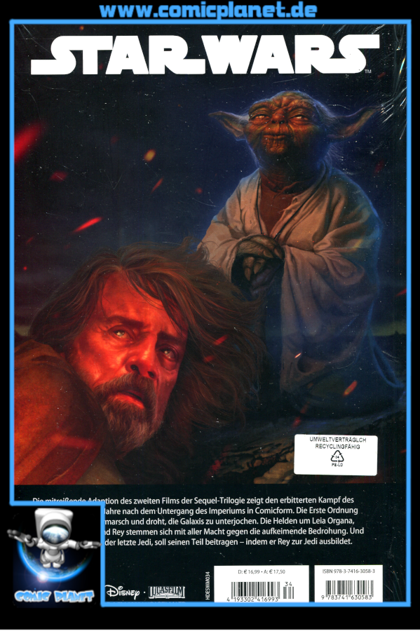 Star Wars Marvel Comics-Kollektion Band 34 (HC) - Die letzten Jedi