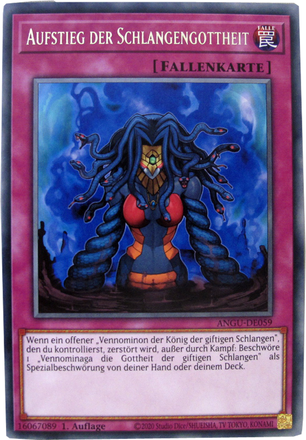 ANGU-DE059 Aufstieg der Schlangengottheit Rare deutsch