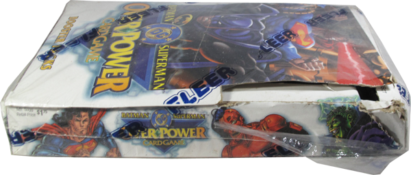 DC - OverPowered Card Game - Booster Pack Display - Batman & Superman englisch