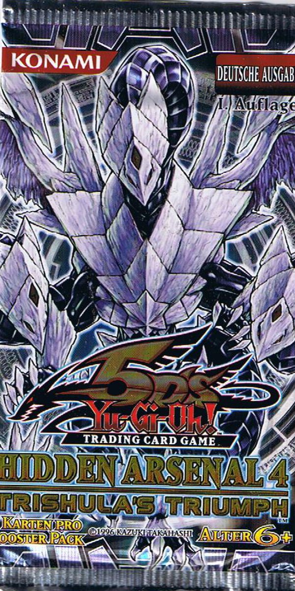 Yu-Gi-Oh! Hidden Arsenal 4 Booster deutsch