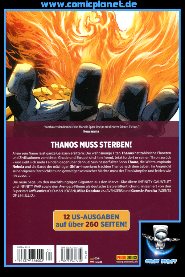 Thanos Megaband 01: Tödlicher Titan