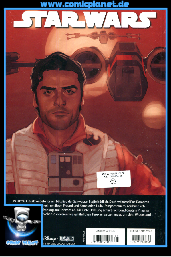 Star Wars Marvel Comics-Kollektion Band 28 (HC) - Poe Dameron: Die geheime Basis
