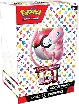 Pokemon Karmesin & Purpur 151 Booster Bundle deutsch