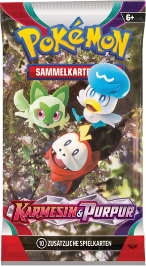 Pokemon Karmesin & Purpur Booster deutsch