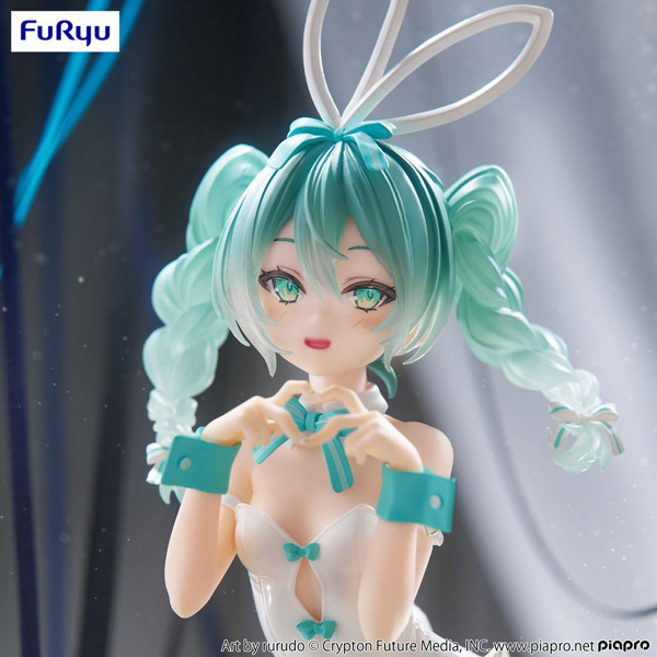 Figur - Hatsune Miku - BiCute Bunnies Figure - Rurudo (White Ver.)