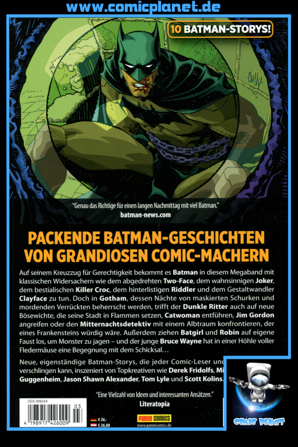Batman Megaband 3: Angst über Gotham